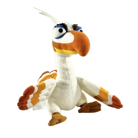 Disney white ZAZU The Lion King Broadway Musical 9" Plush Collectible Toy - Picture 3 of 7